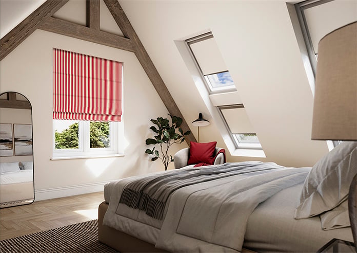 The British Stripe Co. Catherine, London No.1 - Roman Blind - Image 6